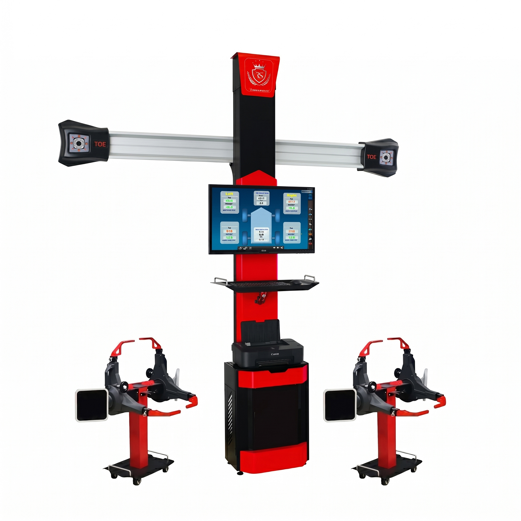 máy cân chỉnh độ chụm bánh xe lawrence kubix 5k