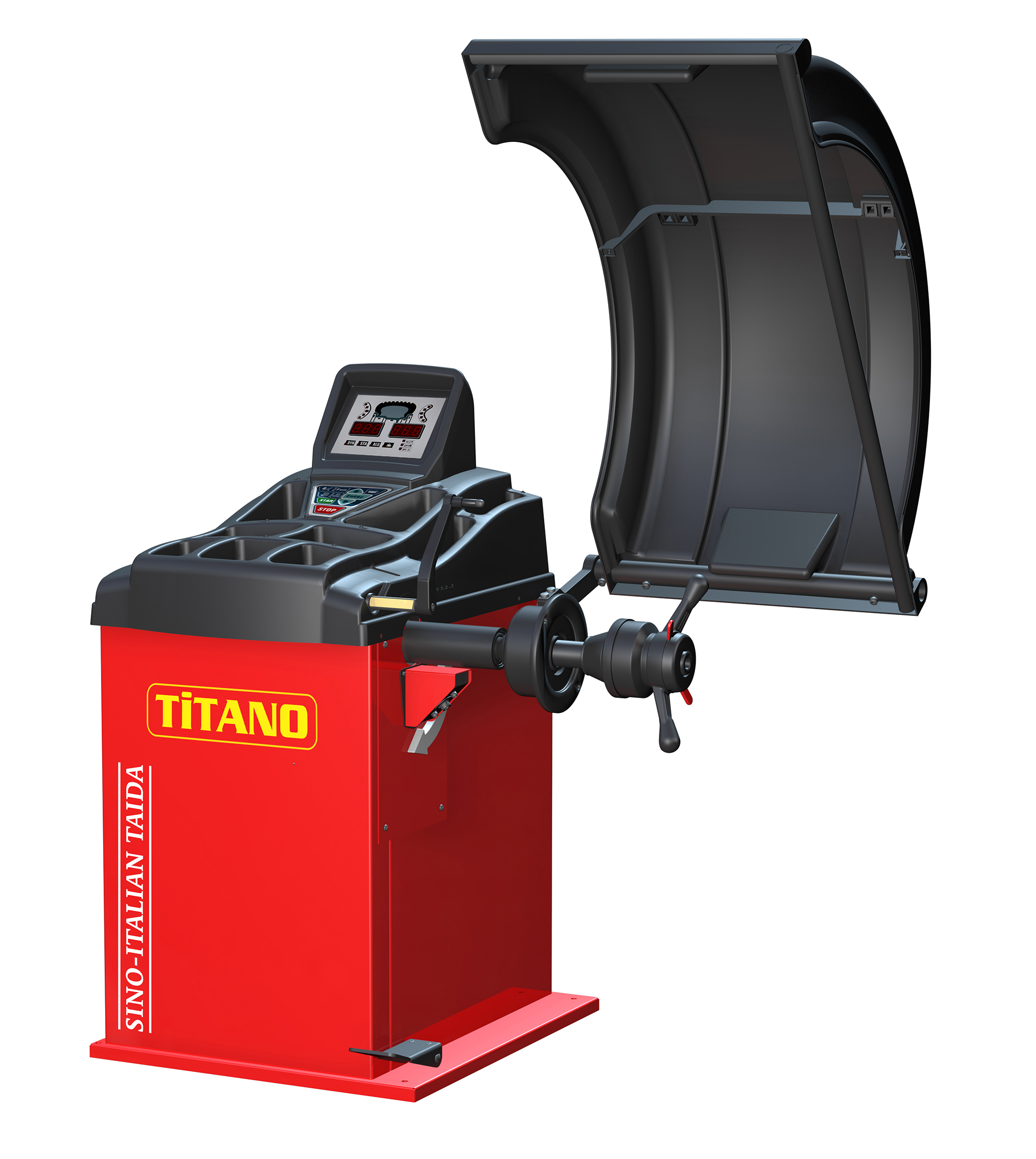 máy cân bằng lốp titano std-402F