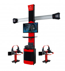Máy cân chỉnh độ chụm, cân chỉnh góc lái 3D Kubix 5K