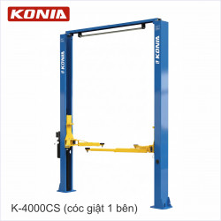 K-4000CS | Cầu nâng 4 tấn, giằng trên, cóc giật 1 bên