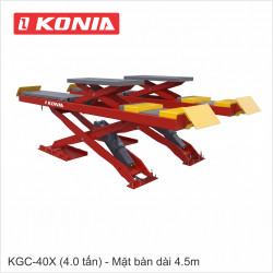 KGC-40X | Cầu nâng cắt kéo 2 tầng nâng 4.0 tấn